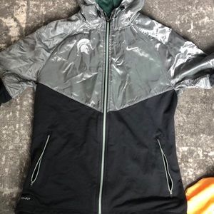 Nike dri-fit zip up